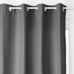 ATMOSPHERA Rideau Isolant Noa - 140 X 260 Cm - Gris Foncé