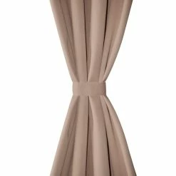 VIDAXL 2 Pcs Rideau Blackout Occultant Creme Avec Œillets En Metal 135x245cm -Auchan Boutique B2CD 928