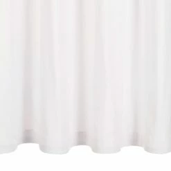 VIDAXL Rideaux Avec Anneaux En Metal 2 Pcs Coton 140x175 Cm Blanc -Auchan Boutique B2CD 96