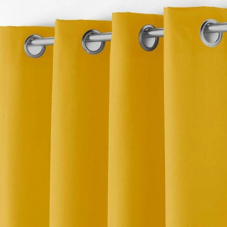 Paris Prix Rideau à Oeillets Essentiel 140x260cm Miel 4 Paris Prix Rideau à Oeillets Essentiel 140x260cm Miel – Image 2